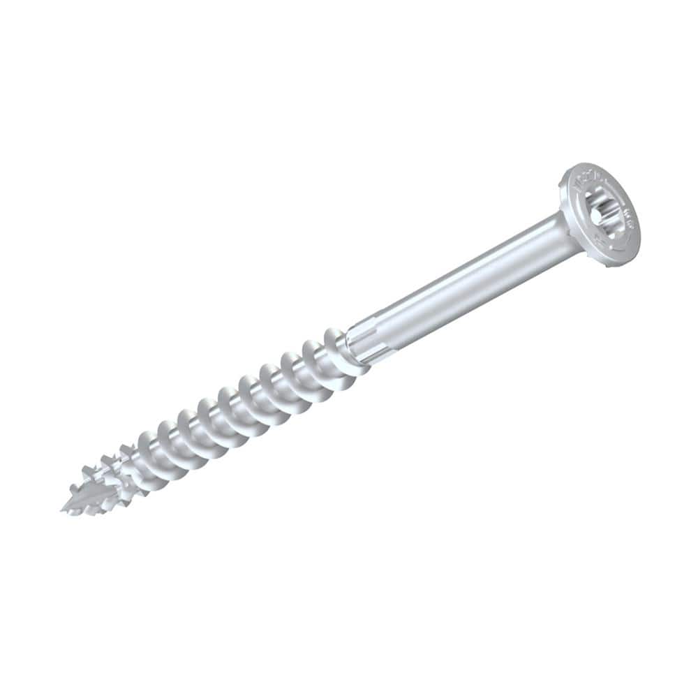Simpson Strong-Tie 0.276 in. x 5 in. T-50 6-Lobe, Washer Head, Strong-Drive SDWS Timber Screw, Type 316 Stainless Steel (30-Pack) (2)