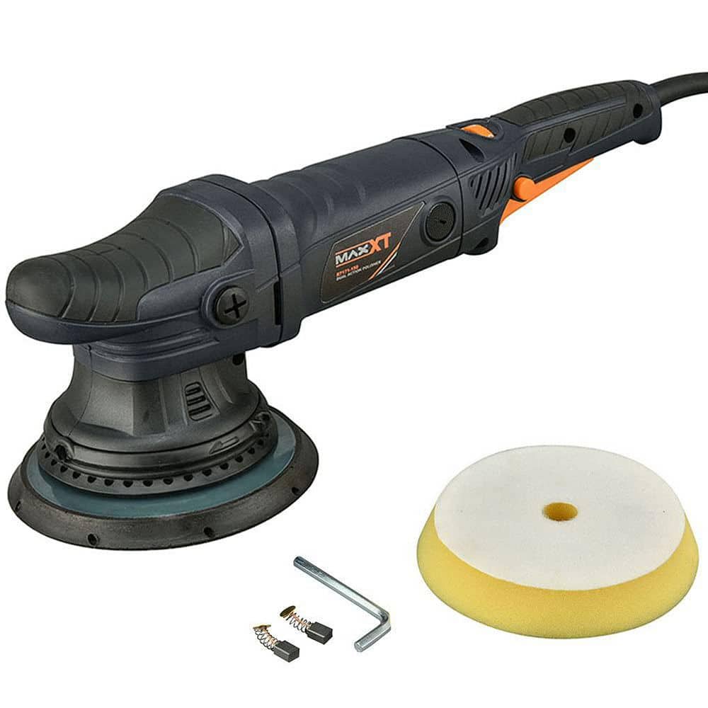 WRIGHTMASTER 10 Amp Corded 6 in. Orbital Polisher 6 Variable Speeds with 4-Polishing Pad (1)