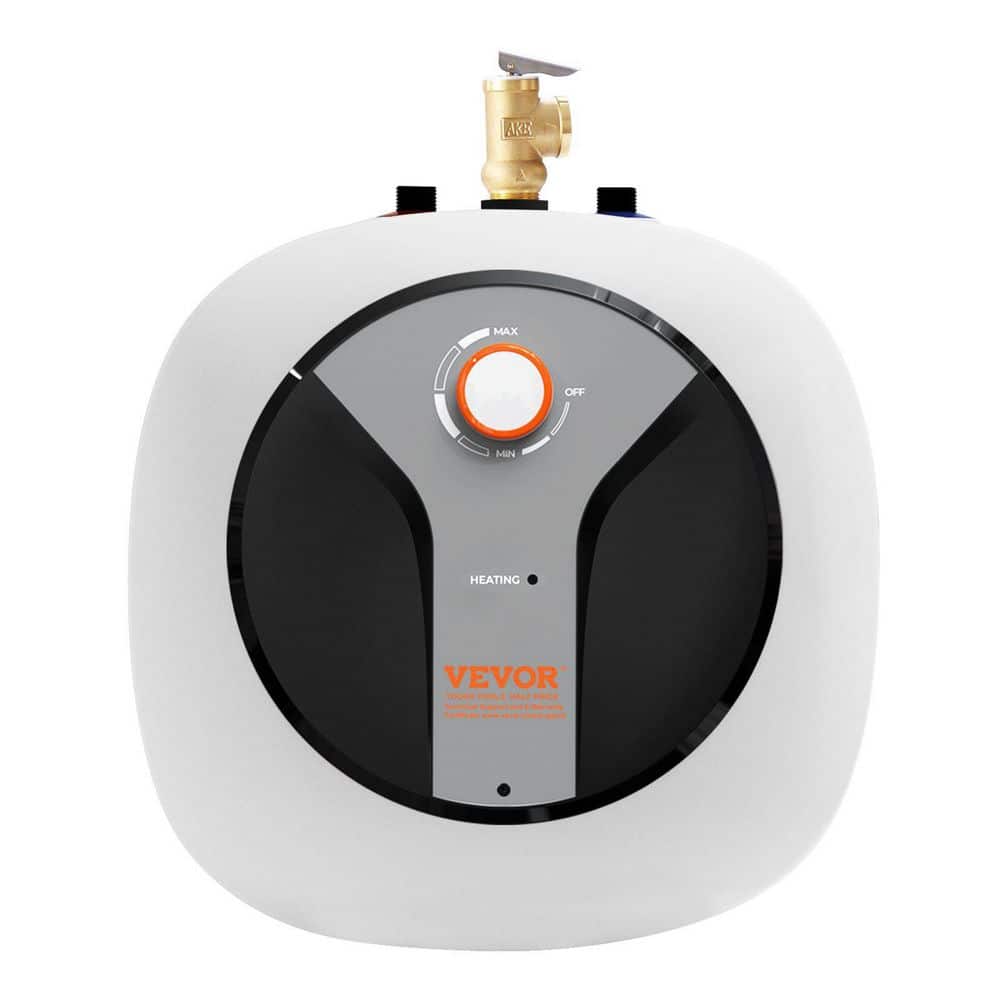Tahanbath 3 Gal. Compact Element Electric Water Heater Warranty Safety Valve, Easy Install (Multi-Mount) (2)