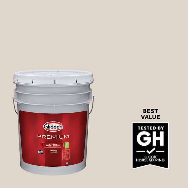 Glidden Premium 5 gal. PPG1075-3 Casual Elegance Eggshell Interior Paint (2)