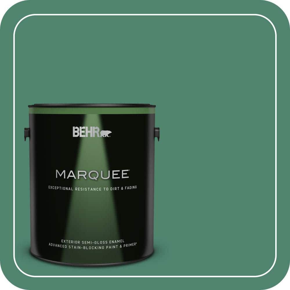 BEHR MARQUEE 1 gal. #480D-6 Billiard Room Semi-Gloss Enamel Exterior Paint & Primer