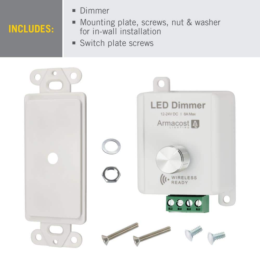 Armacost Lighting Rotary Knob LED Dimmer (2)