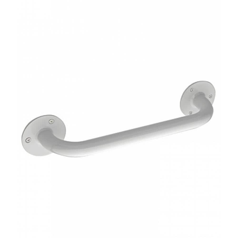 16 GAUGE SINKS 16 in. x 1 in. Wall Mounted Towel Bar White Paint