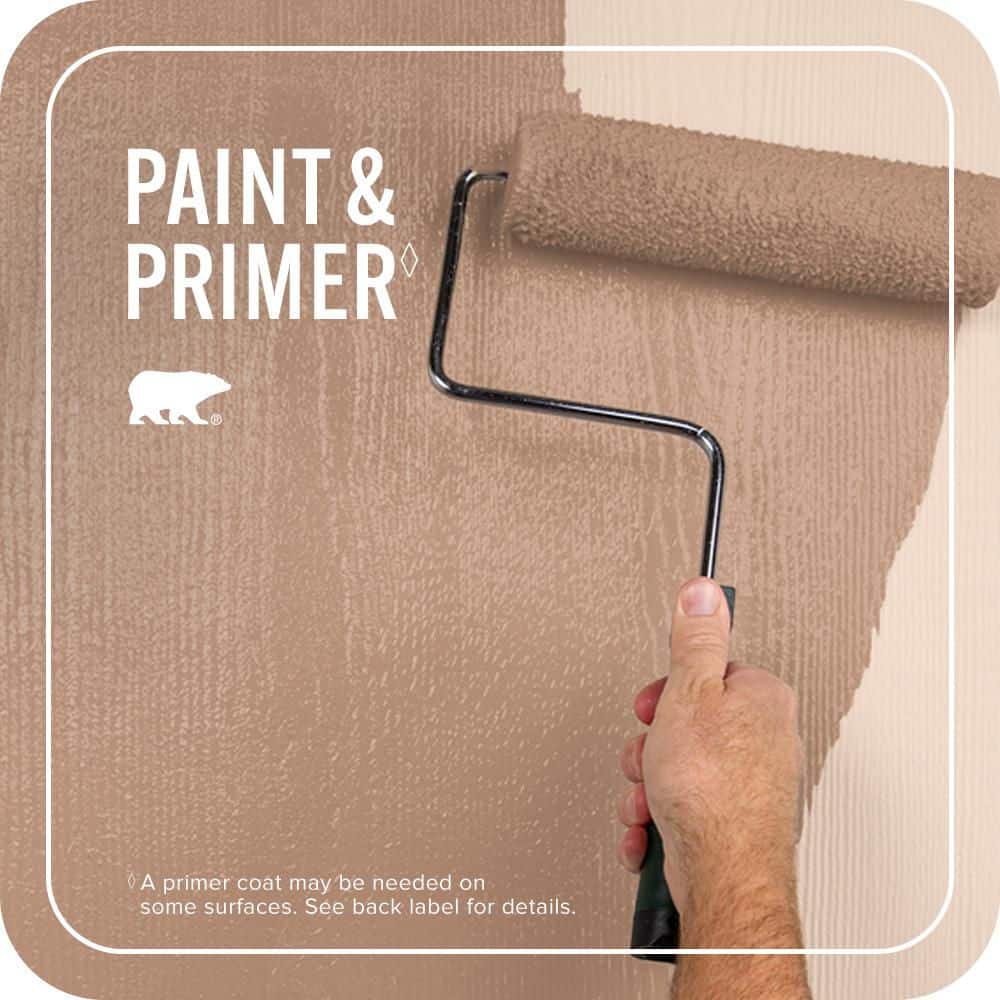 BEHR PREMIUM PLUS 1 qt. #ECC-50-3 Brick Path Flat Exterior Paint & Primer (2)