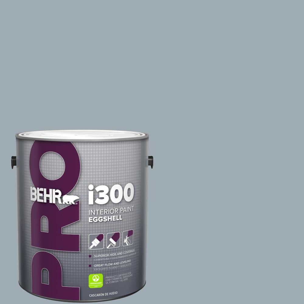 BEHR PRO 1 gal. #ECC-30-1 Pelican Bay Eggshell Interior Paint