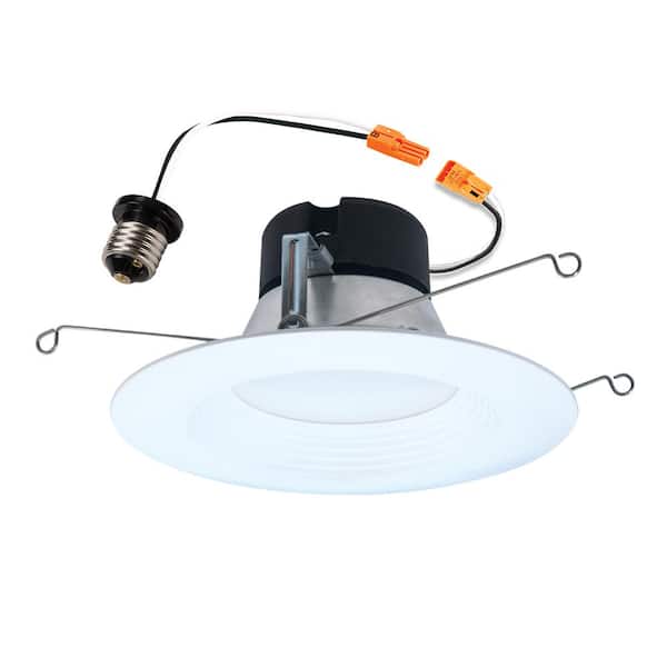 HALO 1-pack LT 5/6 in. LED Retrofit Module with Baffle Trim Adjustable 5CCT 750-Lumens