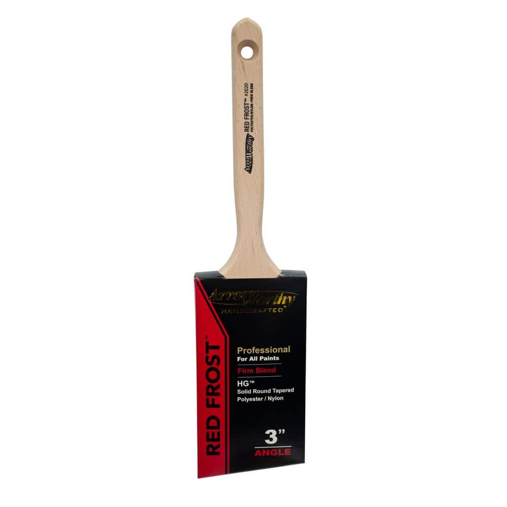 ArroWorthy Red Frost 3" Angle Sash Brush