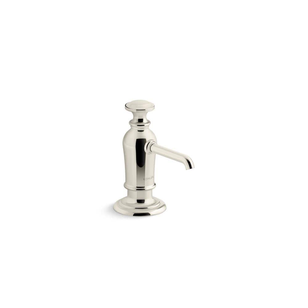 KOHLER Artifacts Soap/Lotion Dispenser in Vibrant Polished Nickel (1)