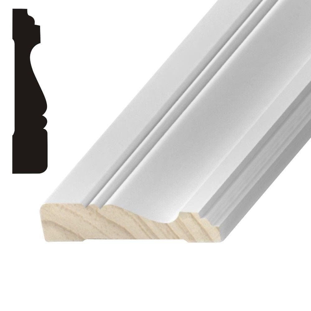 Kelleher Carolina 11/16 in. x 3-1/4 in. Primed Pine Casing