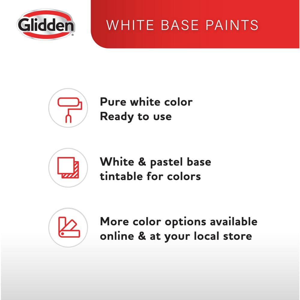 Glidden Premium 1 gal. High-Gloss Interior and Exterior Paint (2)