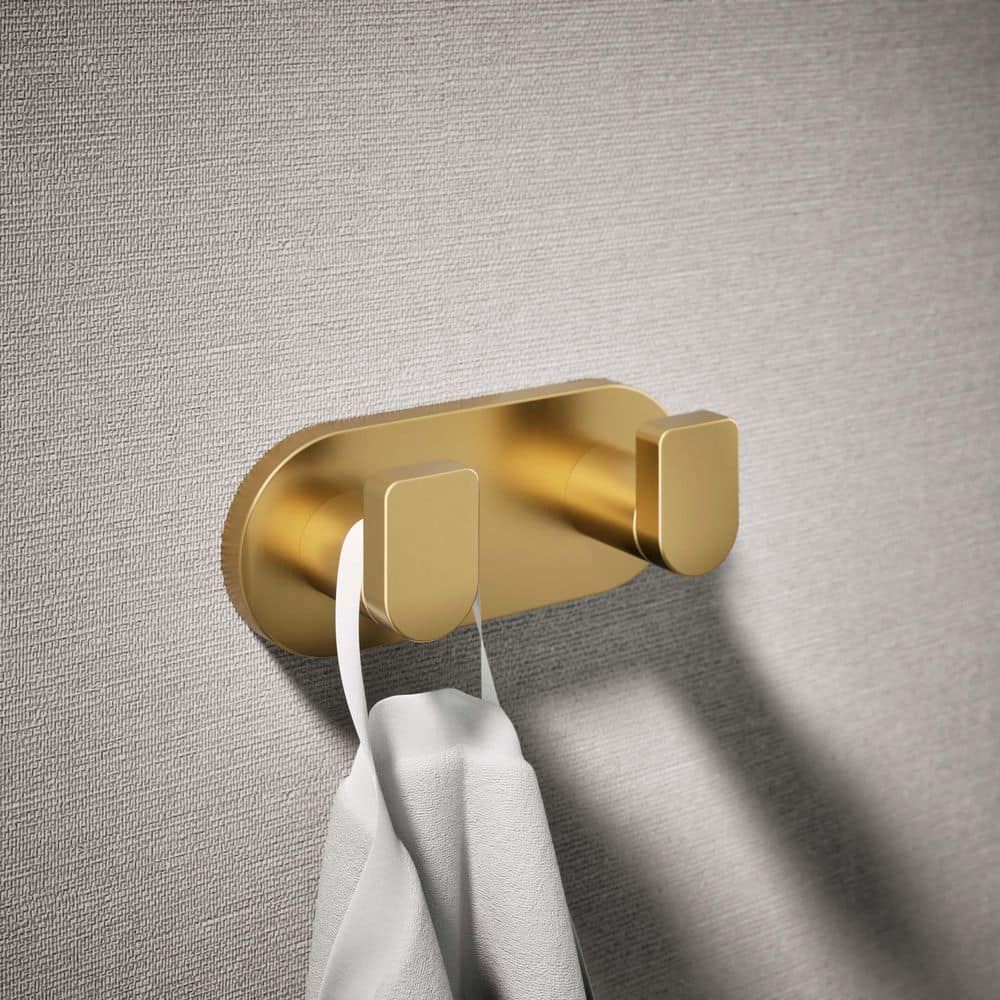 KOHLER Composed Double Robe J-Hook Vibrant (2)