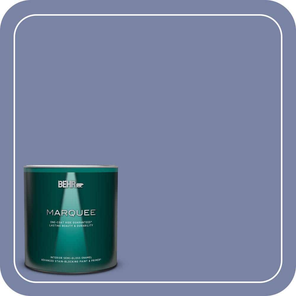 BEHR MARQUEE 1 qt. #620D-5 Romanesque Semi-Gloss Enamel Interior Paint & Primer