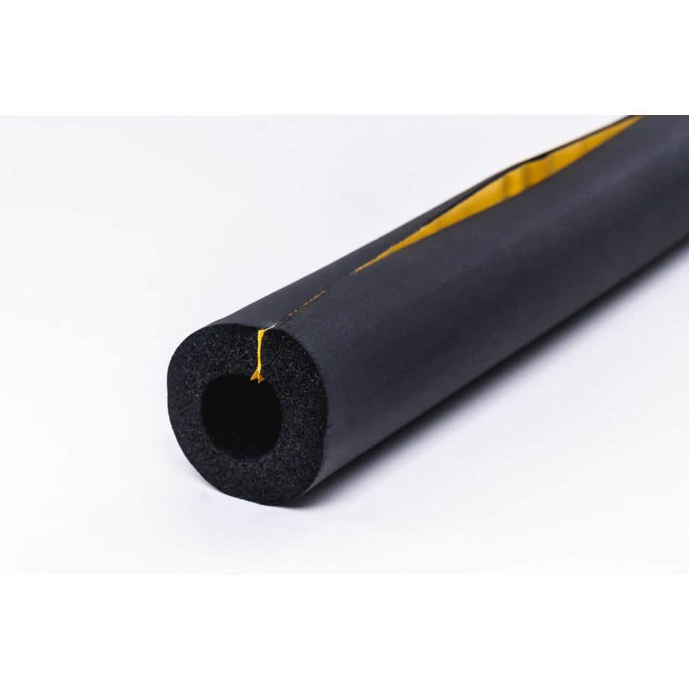 Everbilt 1/2 in. Rubber Self-Seal Pipe Insulation (5/8 in. ID x 6 ft.) (2)