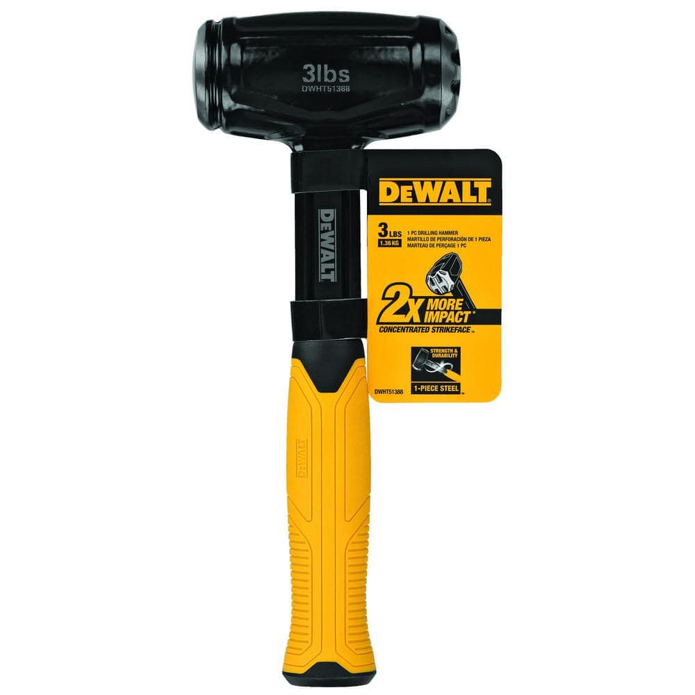 DEWALT 3 lbs. Steel Drilling Hammer with 8-3/4 in. Handle (3)