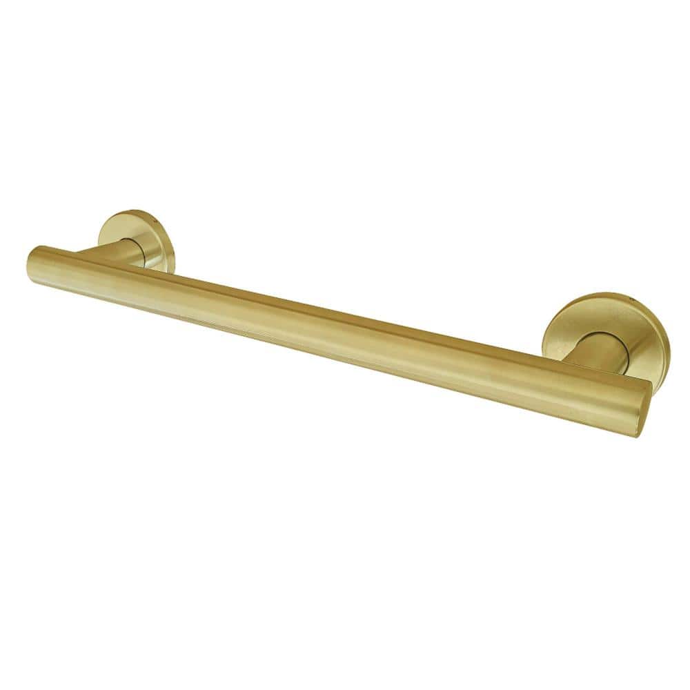 Kingston Brass Berwyn 16 in. x 1.25 in. Grab Bar in Brushed Brass