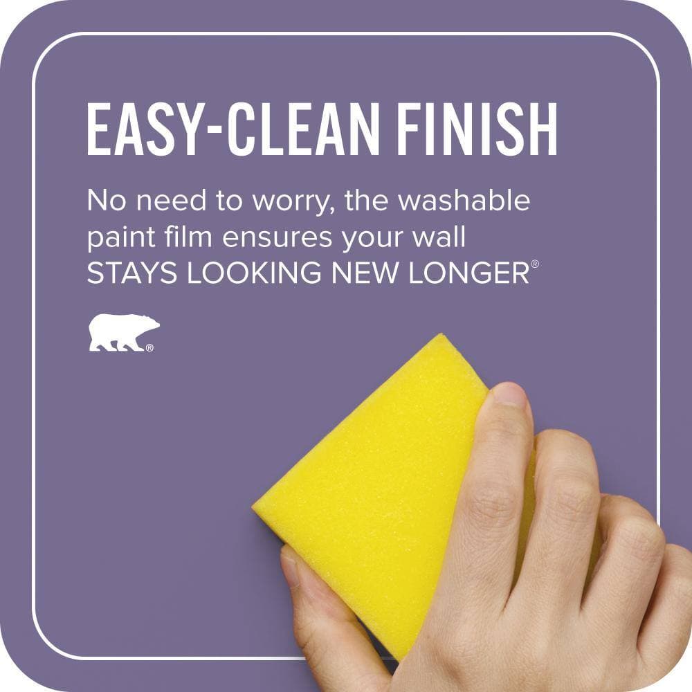 BEHR ULTRA 1 gal. #650D-6 Purple Silhouette Extra Durable Flat Interior Paint & Primer (4)