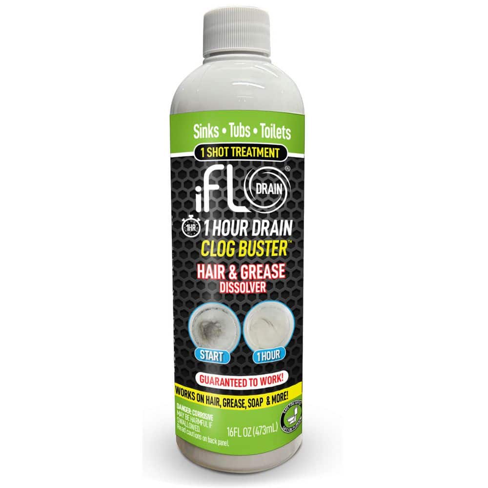 iFLO 16 oz. 1 Hour Drain Clog Buster
