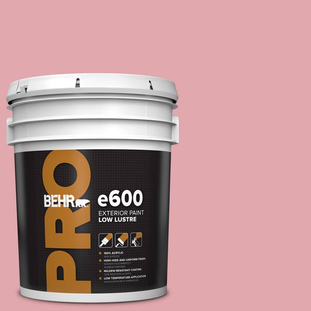 BEHR PRO 5 gal. #M150-3 Apple Blossom Low Luster Exterior Paint