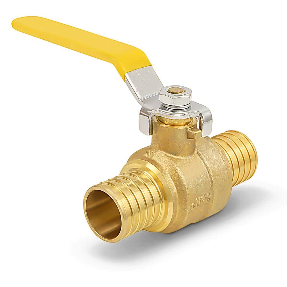 PLUMBFLEX . Full Port PEX Ball Valve Water Shut Off