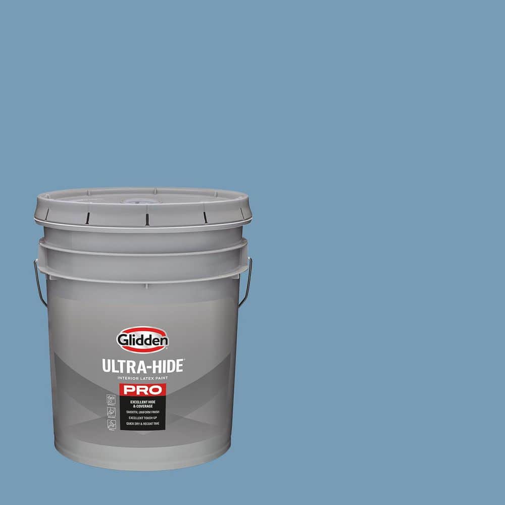Glidden Ultra-Hide 1 gal. PPG1159-4 Walden Pond Semi-Gloss Interior Paint