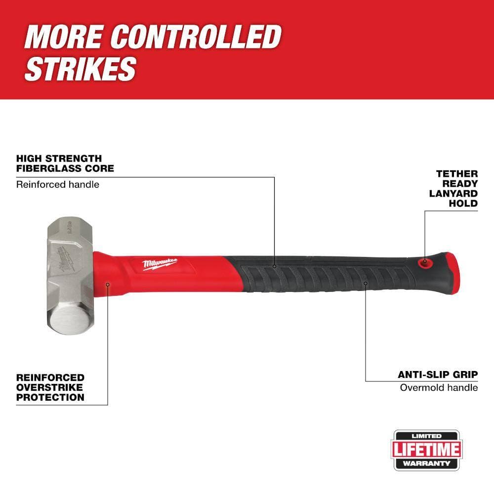 Milwaukee 2.5 lbs. Fiberglass Engineer Hammer (2)