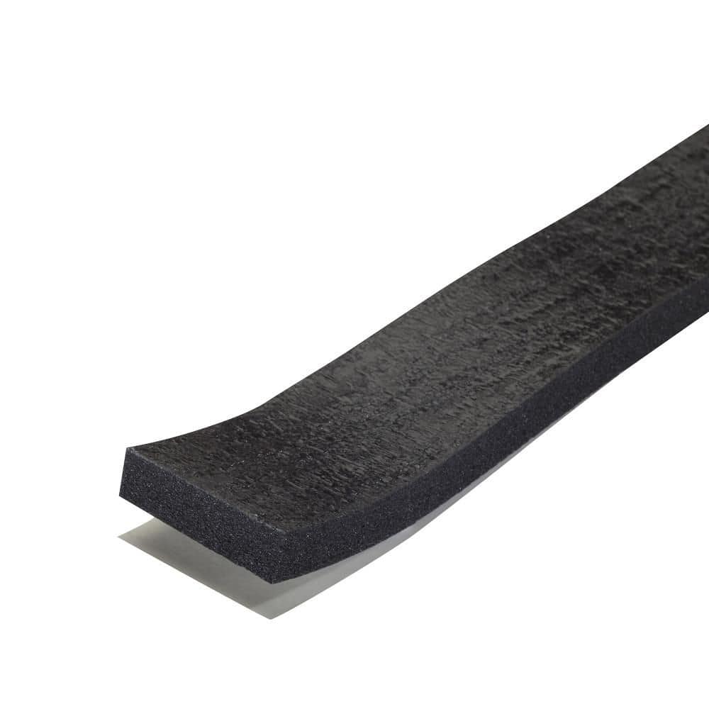 M-D Building Products 1.25 in. x 10 ft. Black Sponge Window Seal for Ex-Large Gaps Weatherstrip Roll