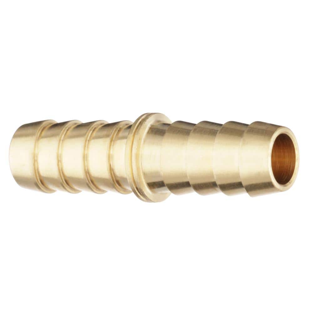Everbilt 3/8 in. 3/8 in. Barb Brass Splicer Fitting (3)
