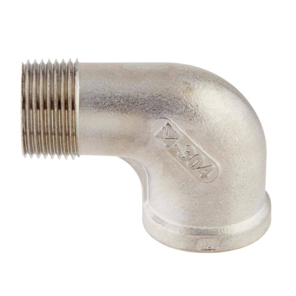 ProLine 3/4 in. MIP x 3/4 in. FIP Stainless Steel Street Elbow Fitting (3)