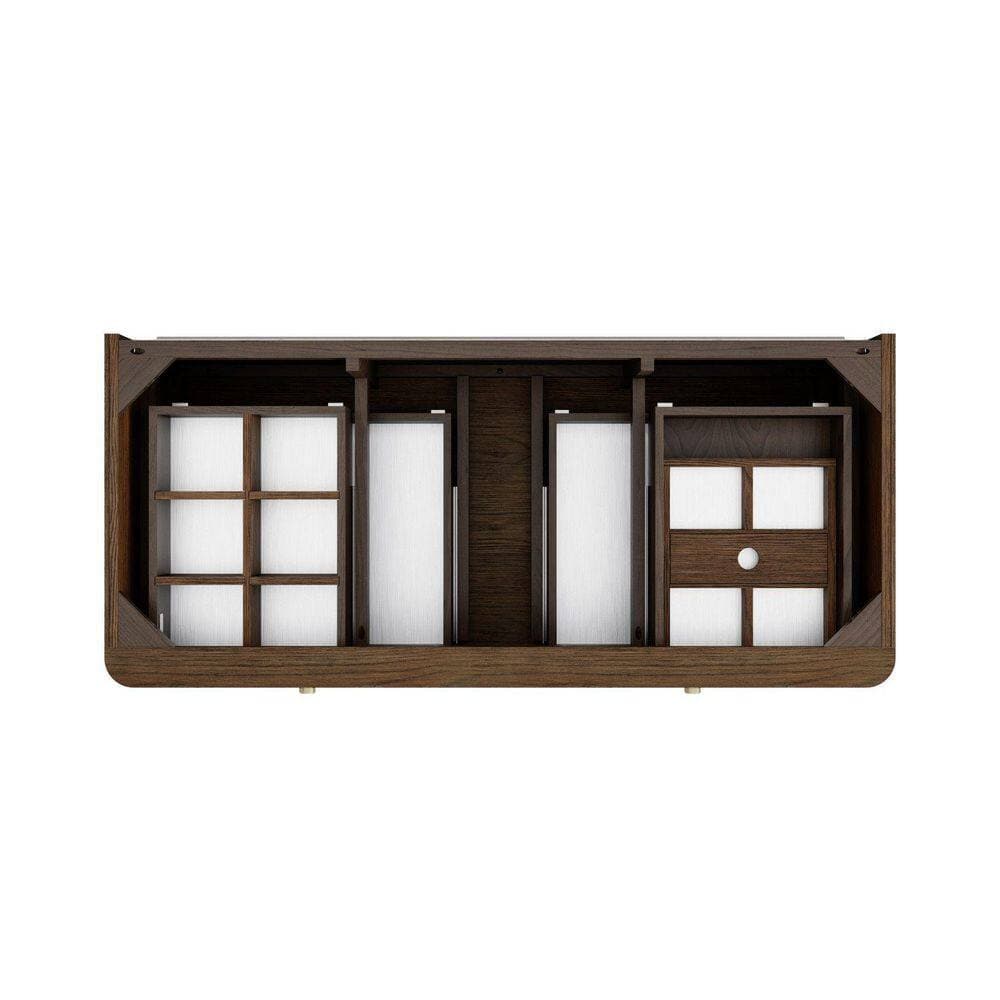 James Martin Vanities Allamari 47.6 in. W x 21.5 in. D x 34.8 in. H Single Bath Vanity Cabinet Without Top in Sable (3)
