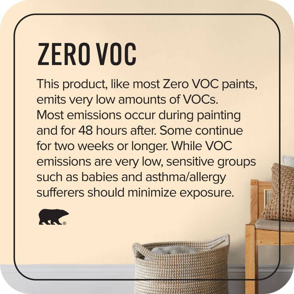 BEHR PREMIUM PLUS #YL-W02 Spanish Lace Enamel Low Odor & Primer (4)