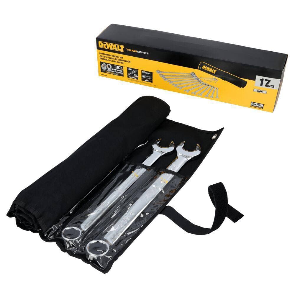 DEWALT TOUGHSERIES SAE Combination Wrench Set (17-Piece) (3)