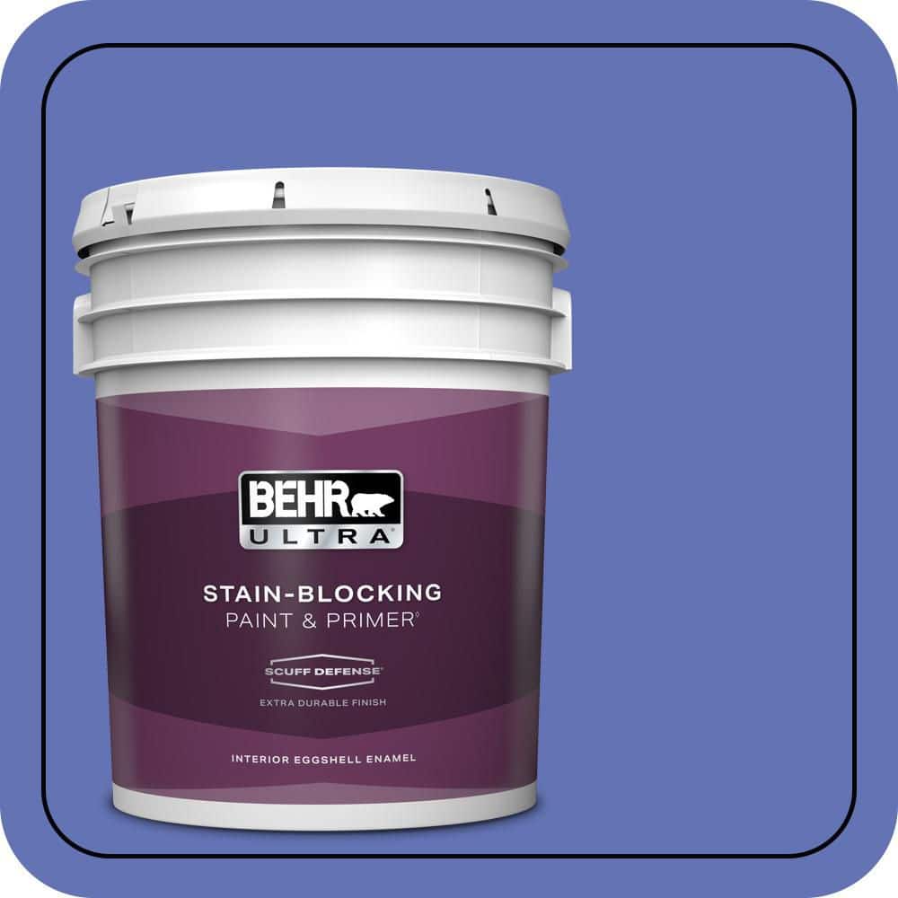 BEHR ULTRA 5 gal. #P540-6 Wild Pansy Extra Durable Eggshell Enamel Interior Paint & Primer