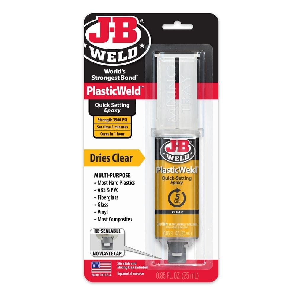 J-B Weld PlasticWeld Syringe (1)