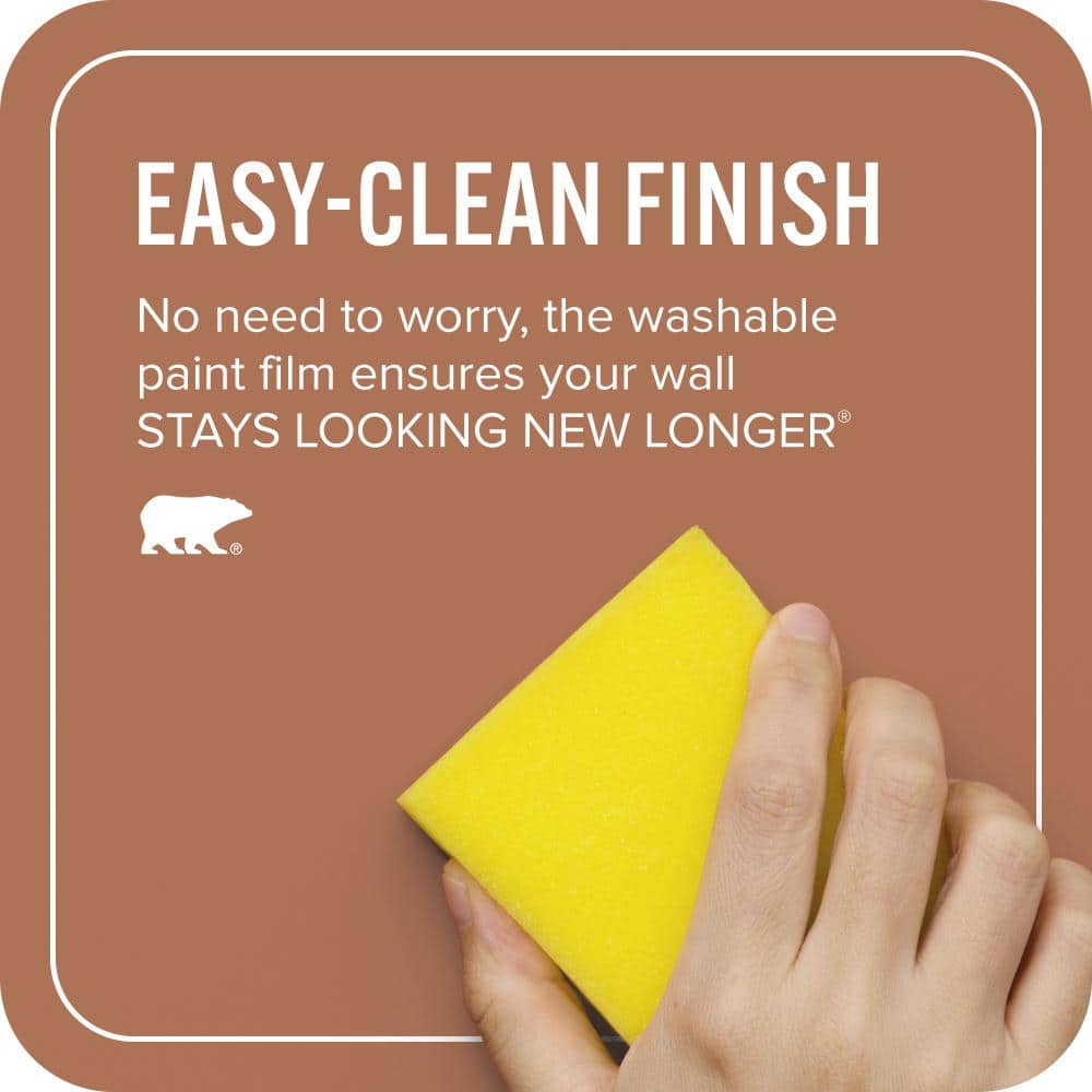 BEHR ULTRA 1 gal. #PPU3-15 Glazed Pot Extra Durable Eggshell Enamel Interior Paint & Primer (4)