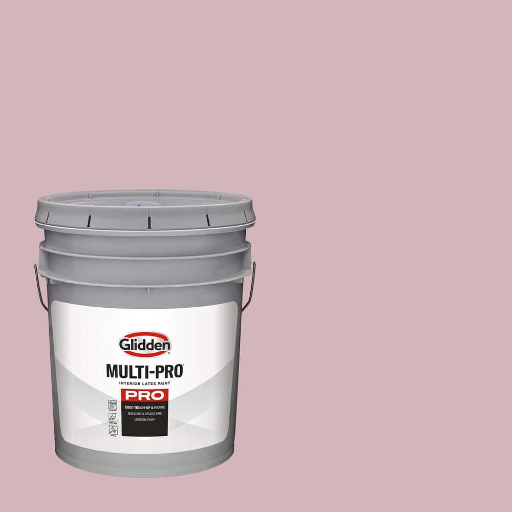 Glidden Multi-Pro 5 gal. PPG1048-4 Rose Stain Ultra Flat Interior Paint