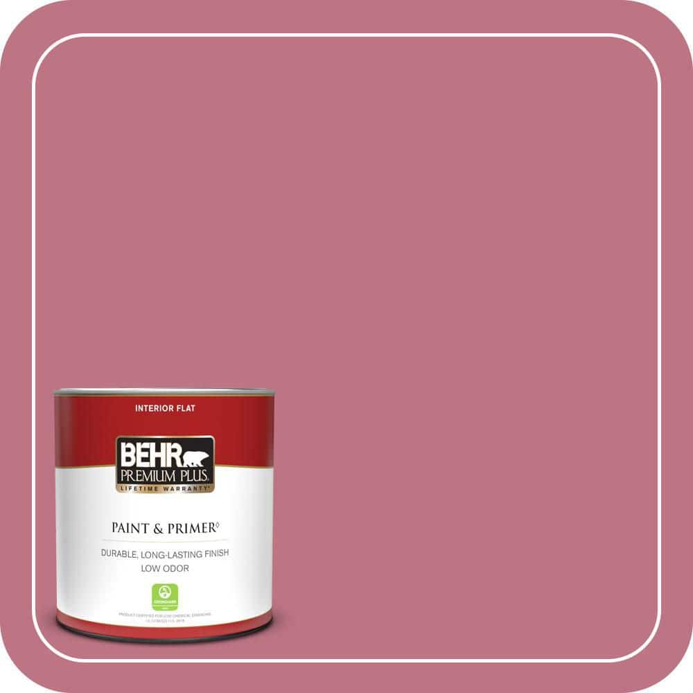 BEHR PREMIUM PLUS #110D-4 Rosily Enamel Low Odor & Primer (1)
