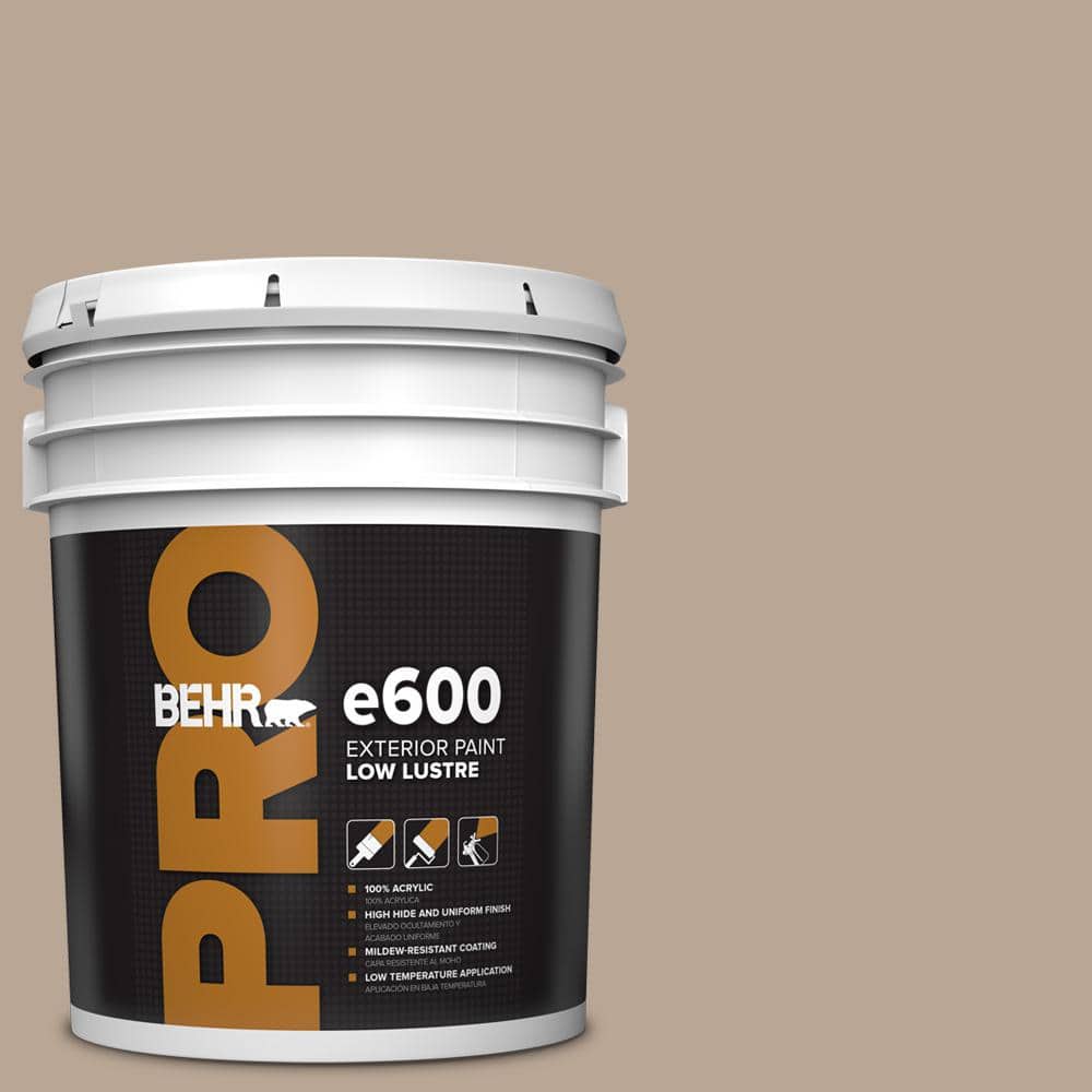 BEHR PRO 5 gal. #BXC-43 Desert Sandstorm Low Luster Exterior Paint