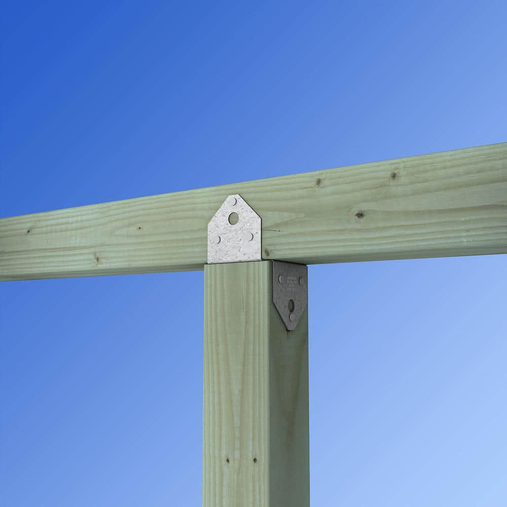 Simpson Strong-Tie BC ZMAX Galvanized Post Cap for 4x Nominal Lumber (4)