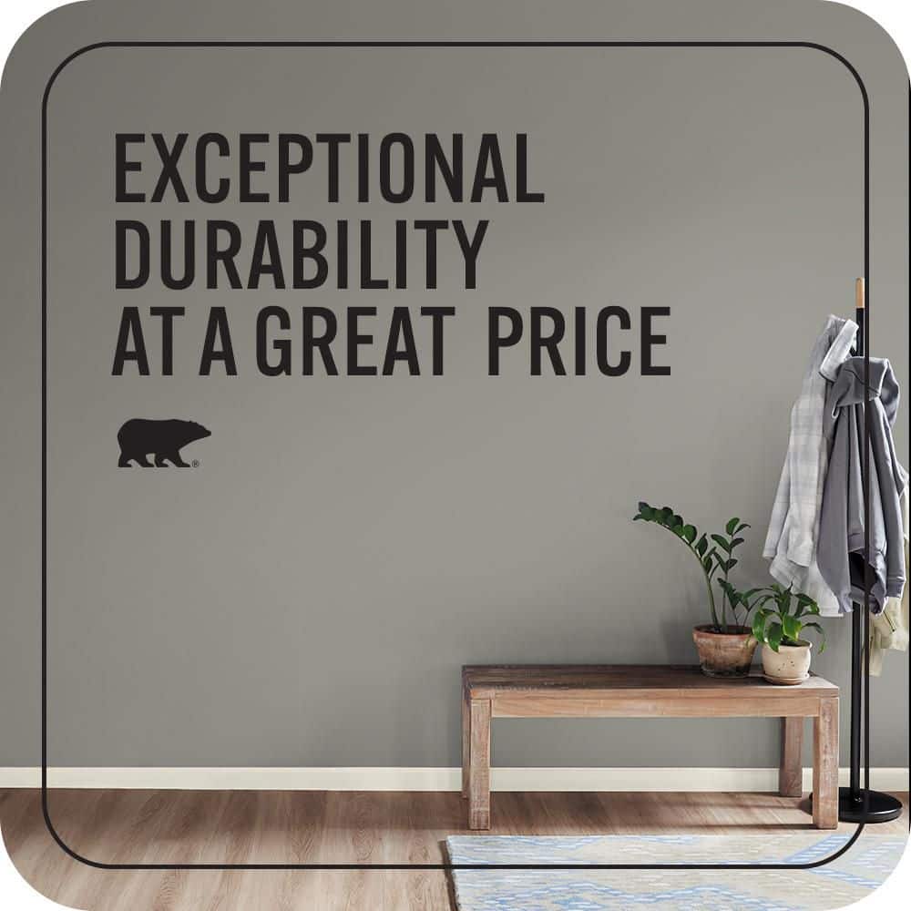 BEHR PREMIUM PLUS Home Decorators #HDC-NT-23 Wet Cement Enamel EcoMix Plant-Based & Primer (4)