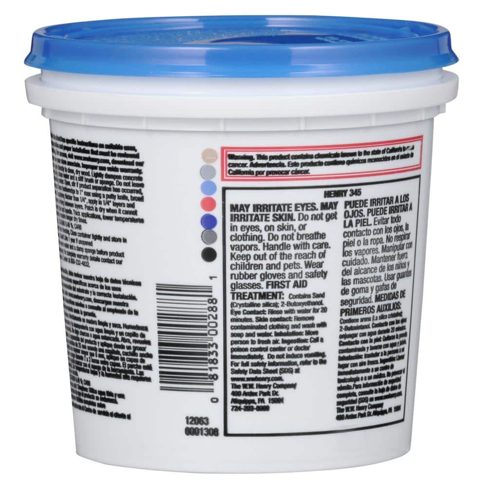 Henry 345 1 Qt. Pre-Mixed Patch and Level (3)