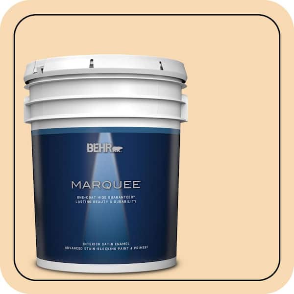 BEHR PREMIUM PLUS #ICC-41 Butter Cookie Enamel Low Odor & Primer (3)