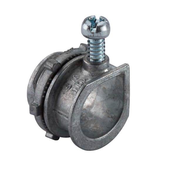 Halex 3/8 in. Flexible Metal Conduit (FMC) AC Conduit Connector (100-Pack) (3)