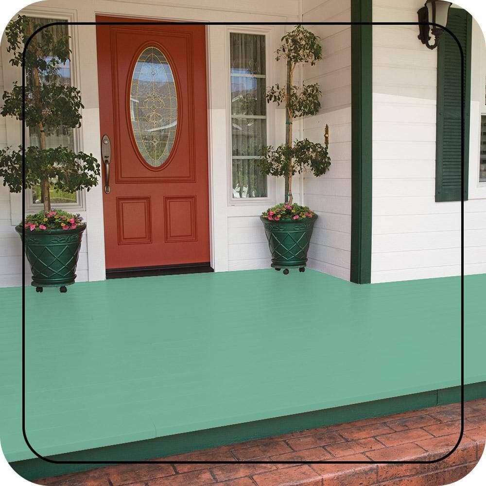 BEHR PREMIUM #P420-3 Low-Lustre Enamel Interior/Exterior Porch and Patio Floor Paint (2)