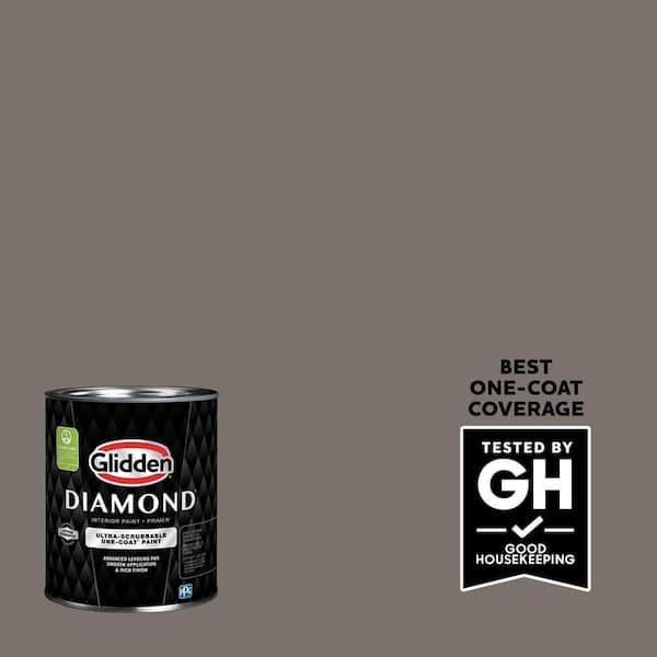 Glidden Diamond 1 Qt. Deconstruction PPG1006-6 Flat Interior Paint with Primer (2)