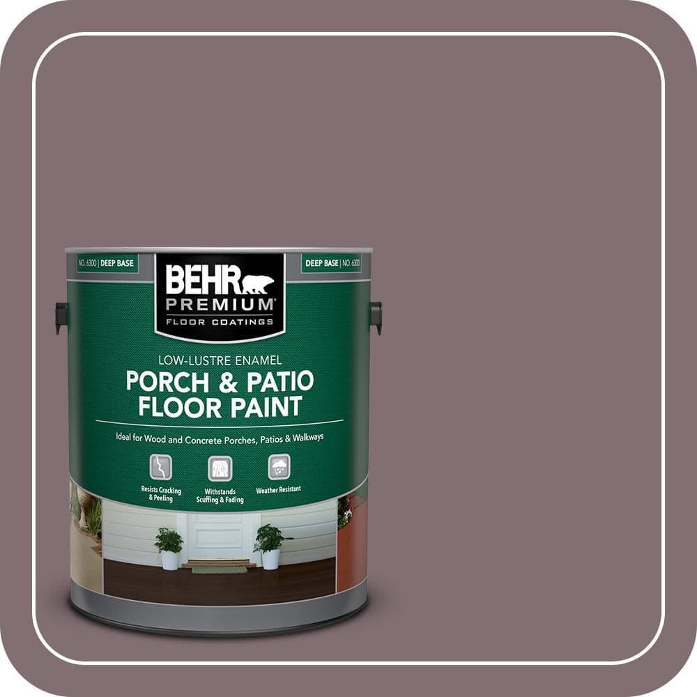 BEHR PREMIUM #N110-5 Low-Lustre Enamel Interior/Exterior Porch and Patio Floor Paint (1)