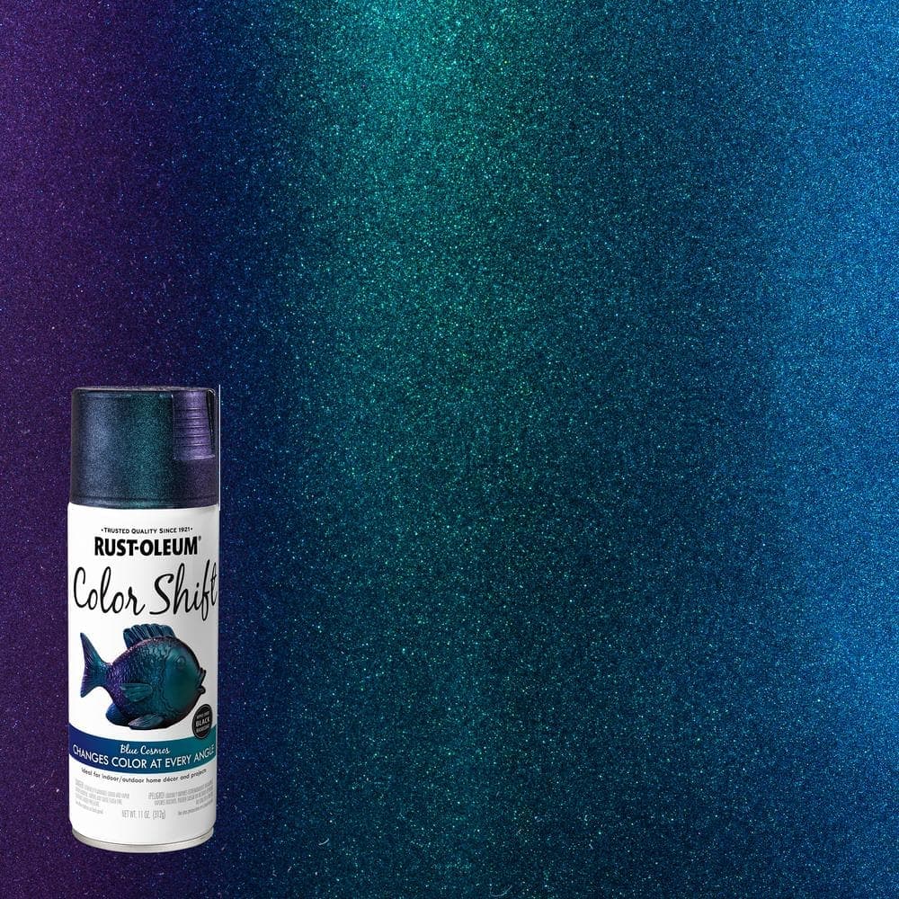 Rust-Oleum Specialty 11 oz. Blue Cosmos Color Shift Spray Paint (Case of 6) (1)