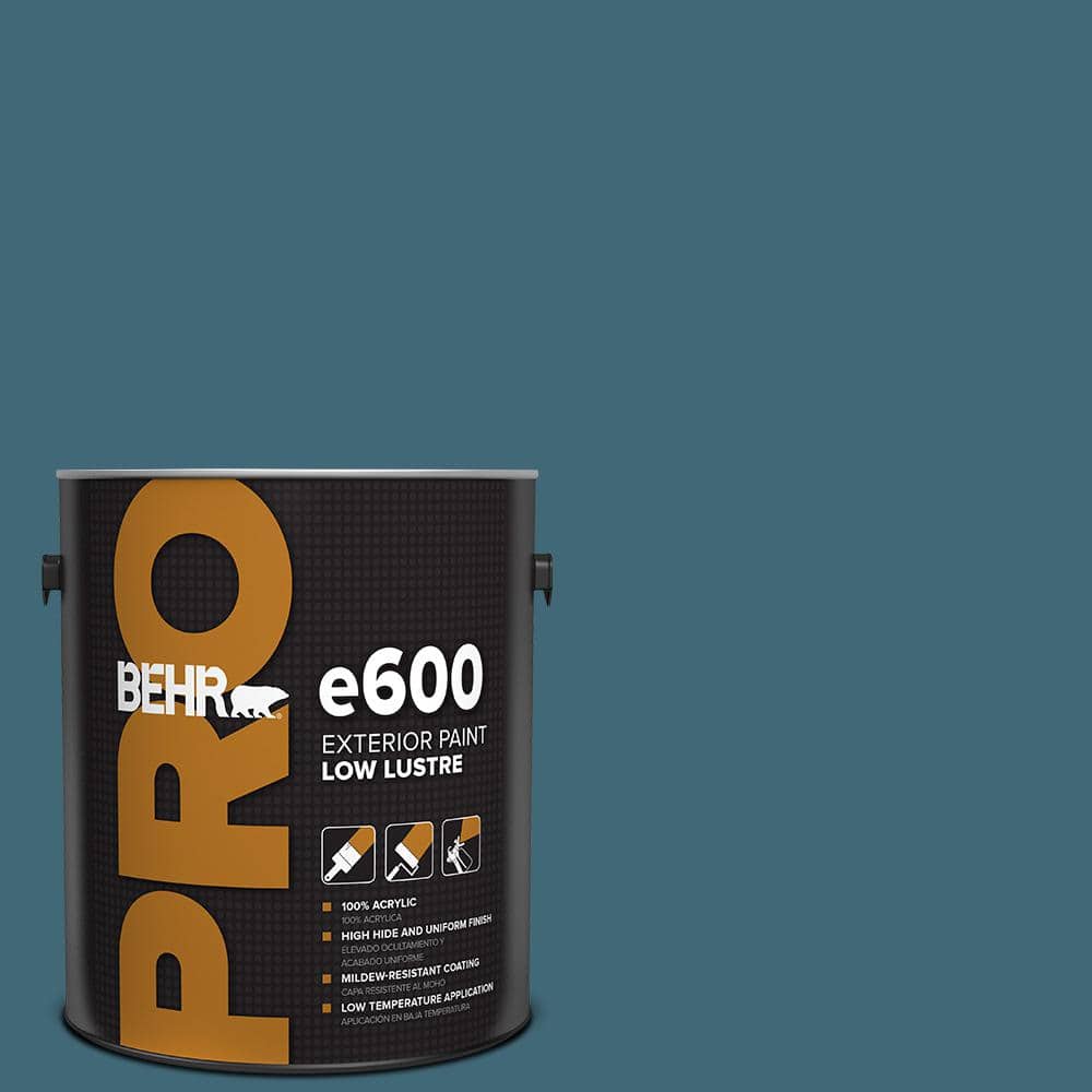 BEHR PRO 1 gal. #PMD-45 Teal Mosaic Low Luster Exterior Paint