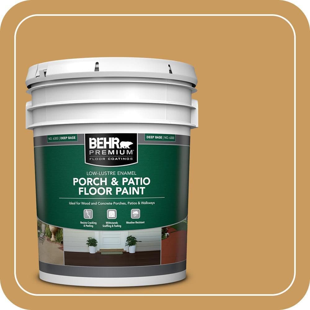 BEHR PREMIUM #M280-6 Low-Lustre Enamel Interior/Exterior Porch and Patio Floor Paint (1)
