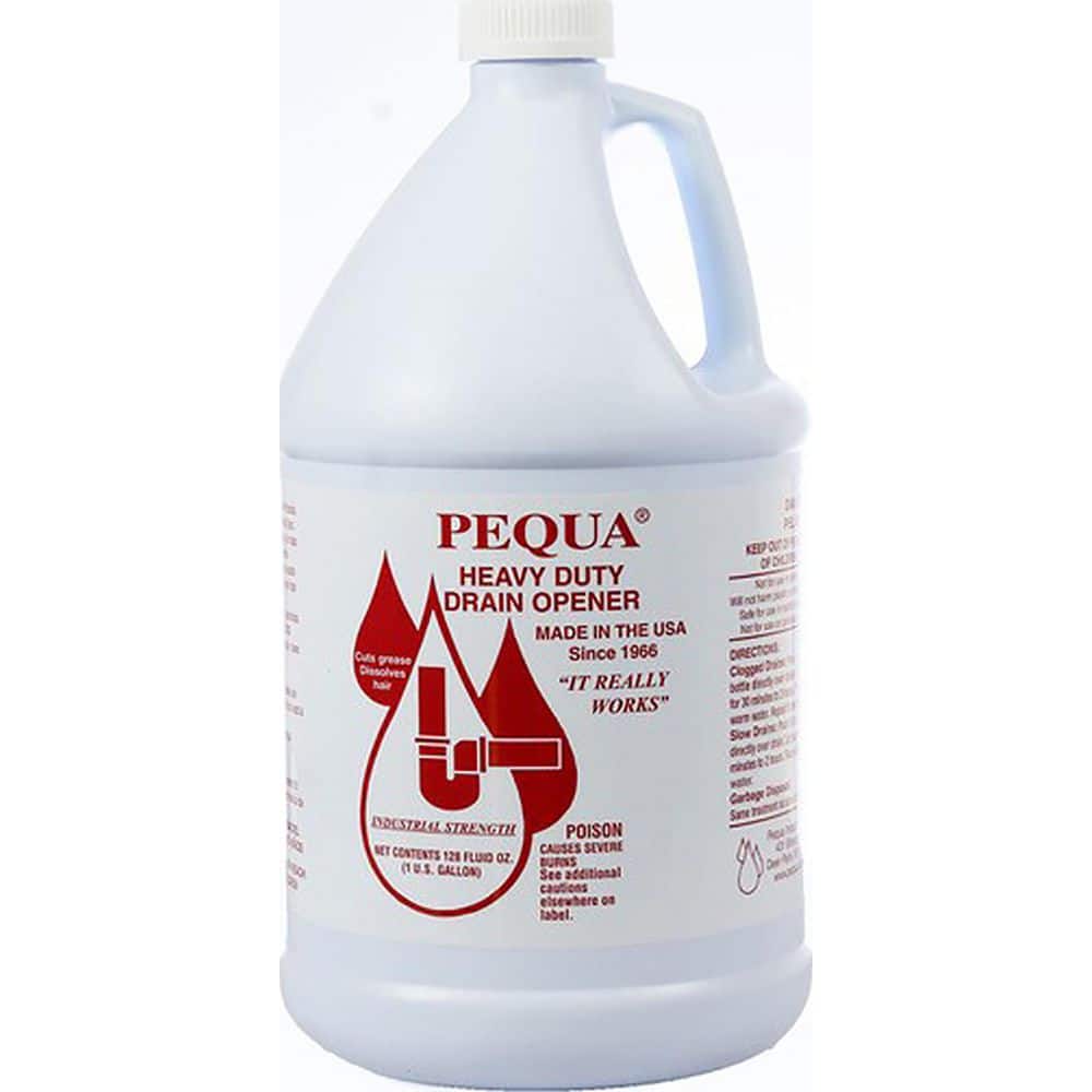 Pequa 1 Gal. Heavy-Duty Drain Opener Drain Openers and Chemicals