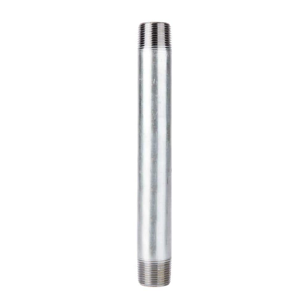 STZ 1 in. x 10 in. Galvanized Steel Nipple (1)
